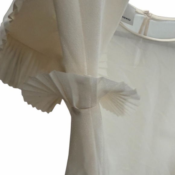 Pinko ivory blouse - Picture 4 of 10